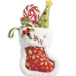 American Girl Wellie Wishers Merry Christmas Stocking Set Retired for 14.5" Doll